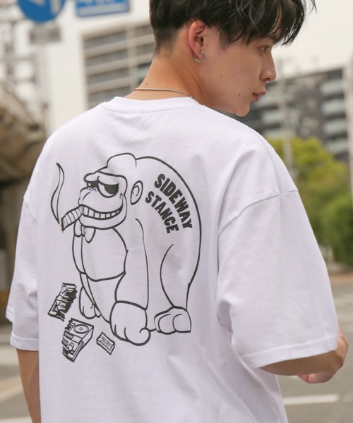 Футболка с короткими рукавами и графическим принтом Sideway Stance, белая
Футболка с короткими рукавами и графическим принтом Sideway Stance, белая