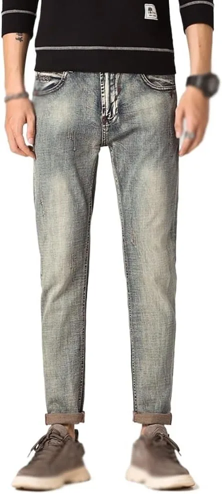 Мужские джинсы Slim осенне-зимние ретро с эффектом растяжки SIDUFHAOPKLL
Мужские джинсы Slim осенне-зимние ретро с эффектом растяжки SIDUFHAOPKLL