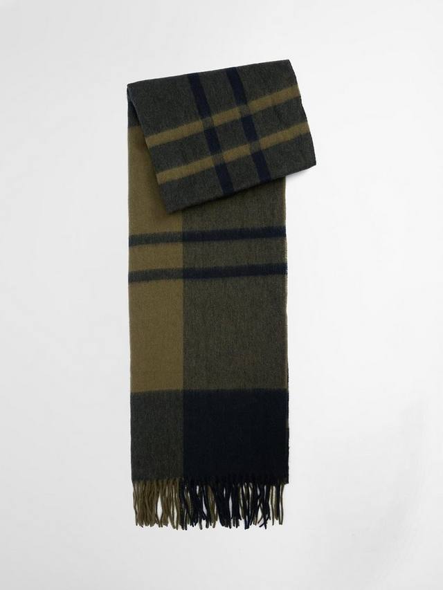 Шарф Maxine Tartan из кашемира Barbour, Black/Olive
Шарф Maxine Tartan из кашемира Barbour, Black/Olive