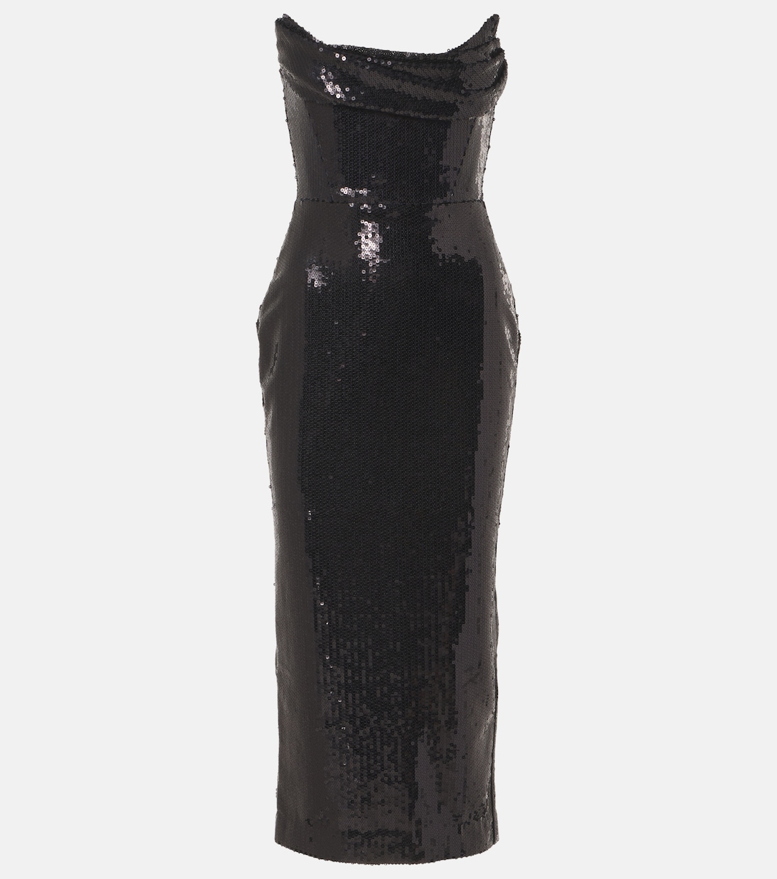 Платье-бюстье с пайетками Alex Perry, темно-синий
Платье-бюстье с пайетками Alex Perry, темно-синий