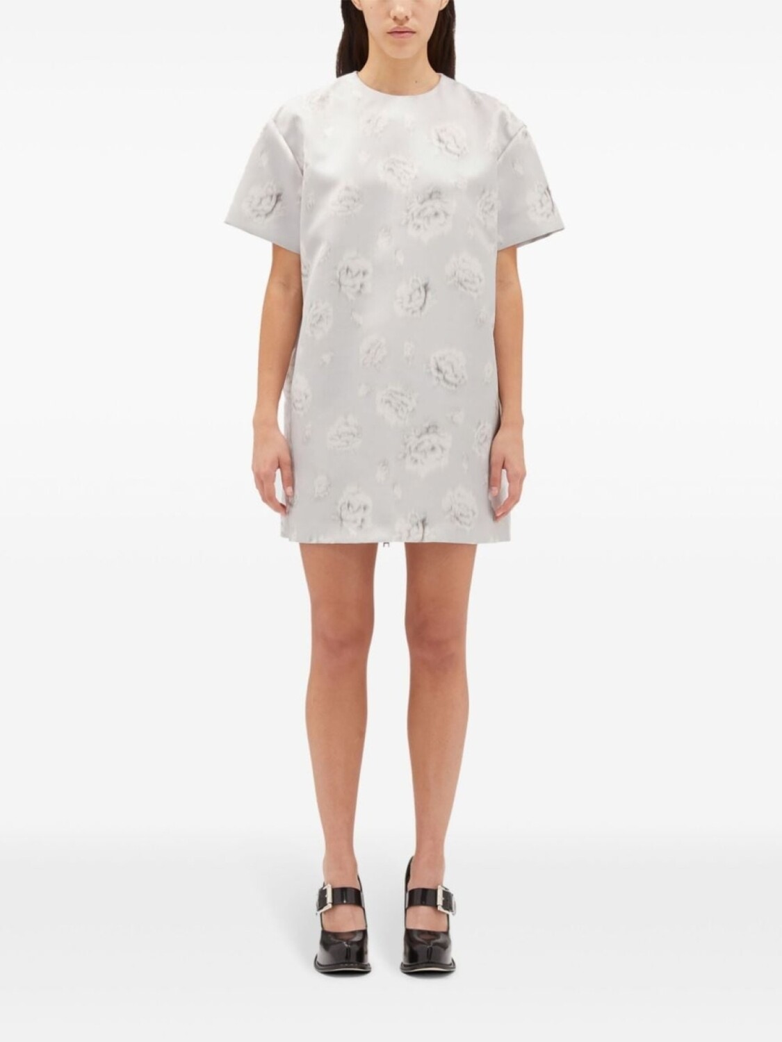 MSGM платье мини с цветочным принтом, серый
MSGM платье мини с цветочным принтом, серый