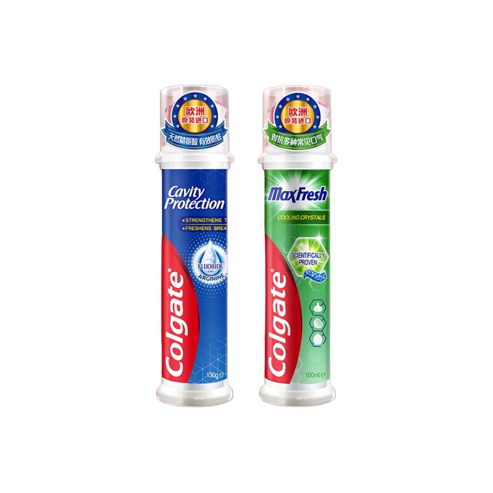 Зубная паста с кнопкой для чистки и свежести дыхания, 100 мл*4 COLGATE
Зубная паста с кнопкой для чистки и свежести дыхания, 100 мл*4 COLGATE