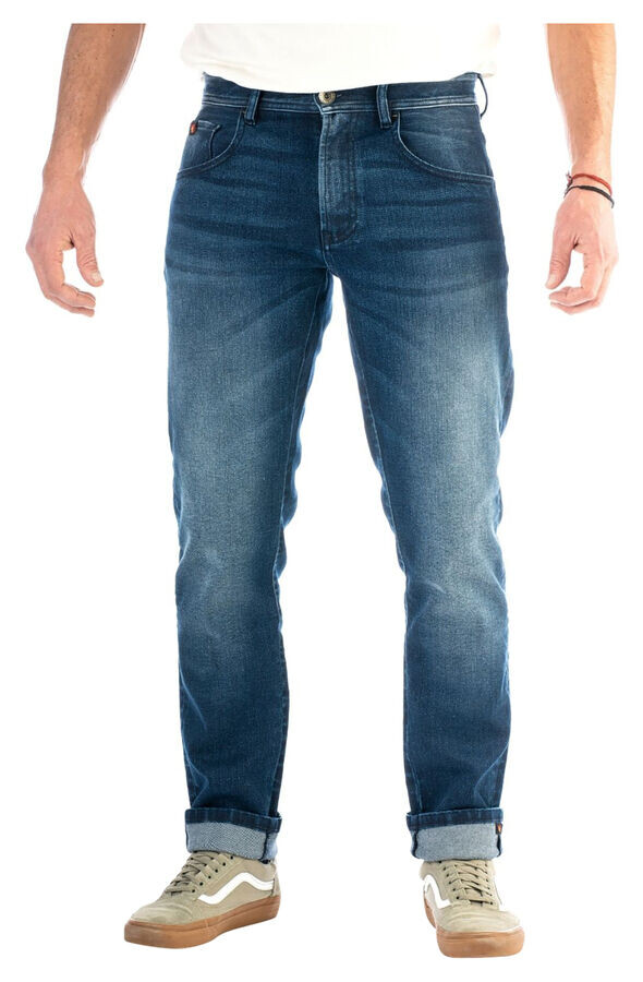 Джинсовые брюки Tapered Slim Riding Culture, синий 
Джинсовые брюки Tapered Slim Riding Culture, синий