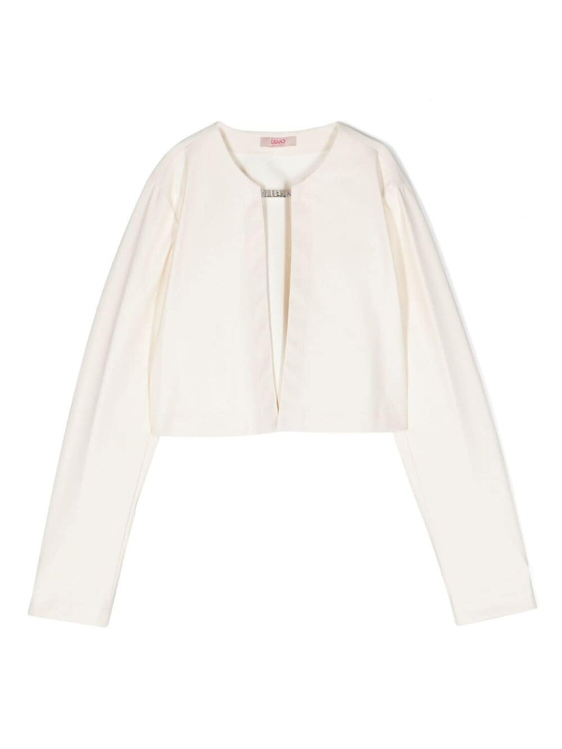 Liu Jo Kids укороченная куртка из искусственной кожи, белый 
Liu Jo Kids укороченная куртка из искусственной кожи, белый