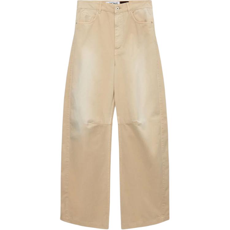 Брюки-бочонки Loewe, бежевый
Брюки-бочонки Loewe, бежевый