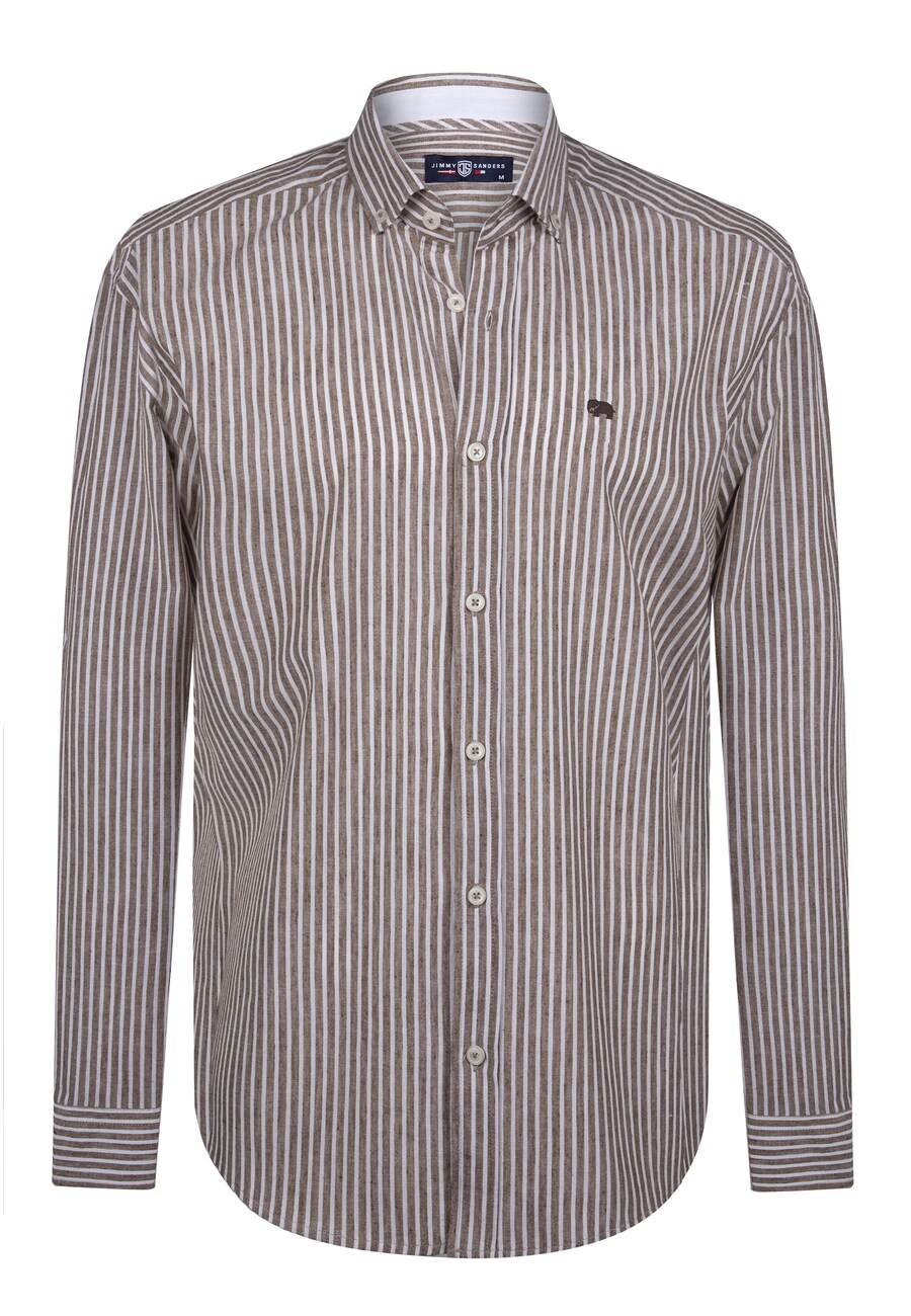 Рубашка обычного кроя на пуговицах Jimmy Sanders, цвет Brown/White
Рубашка обычного кроя на пуговицах Jimmy Sanders, цвет Brown/White