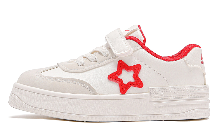 Warrior Low-Top Детские Скейтбординг Кроссовки, Экрю/Красный
Warrior Low-Top Детские Скейтбординг Кроссовки, Экрю/Красный