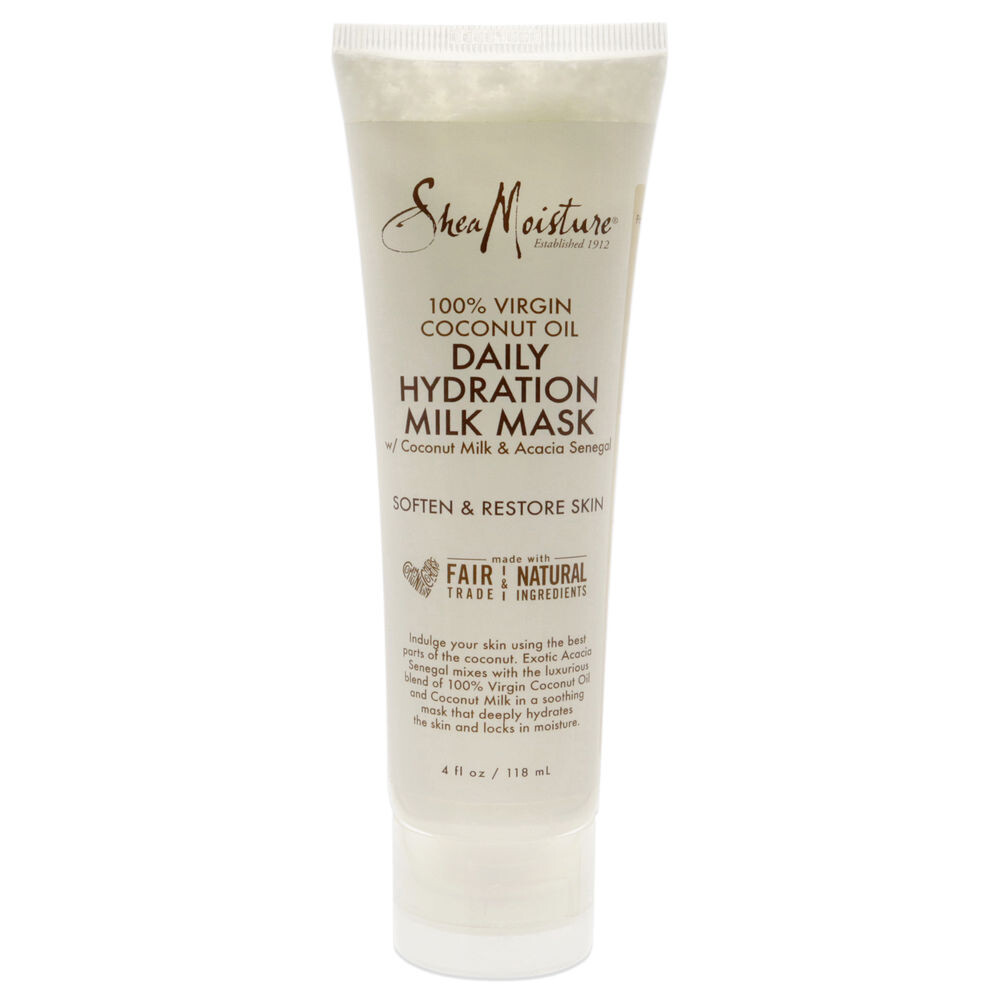 Маска для лица 100% Virgin Coconut Oil Daily Hydration Milk Mask Shea Moisture, 118 мл
Маска для лица 100% Virgin Coconut Oil Daily Hydration Milk Mask Shea Moisture, 118 мл