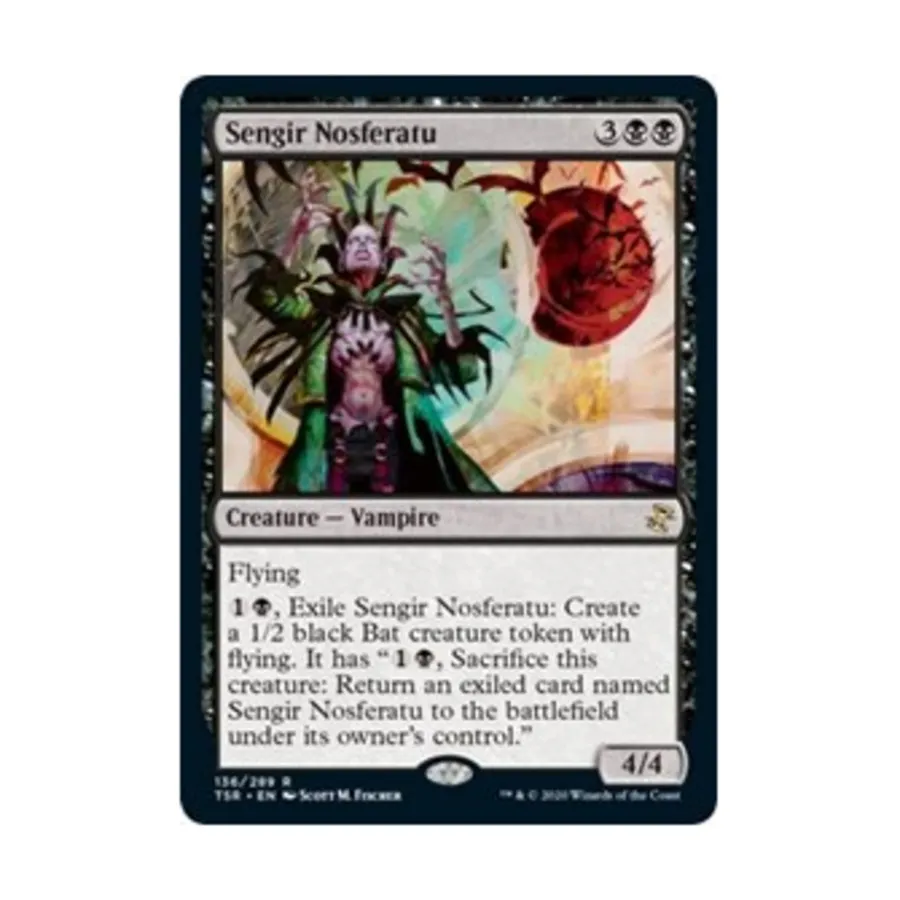 CCG Сенгир Носферату (R), MTG - Time Spiral - Remastered
CCG Сенгир Носферату (R), MTG - Time Spiral - Remastered