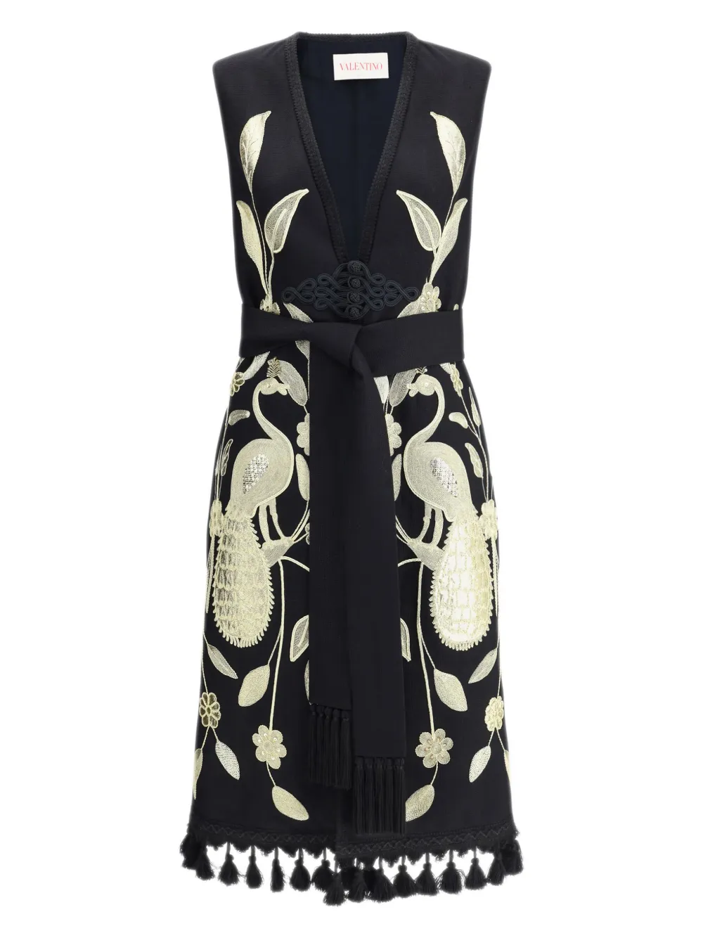 Пальто с вышивкой VALENTINO GARAVANI, черный
Пальто с вышивкой VALENTINO GARAVANI, черный