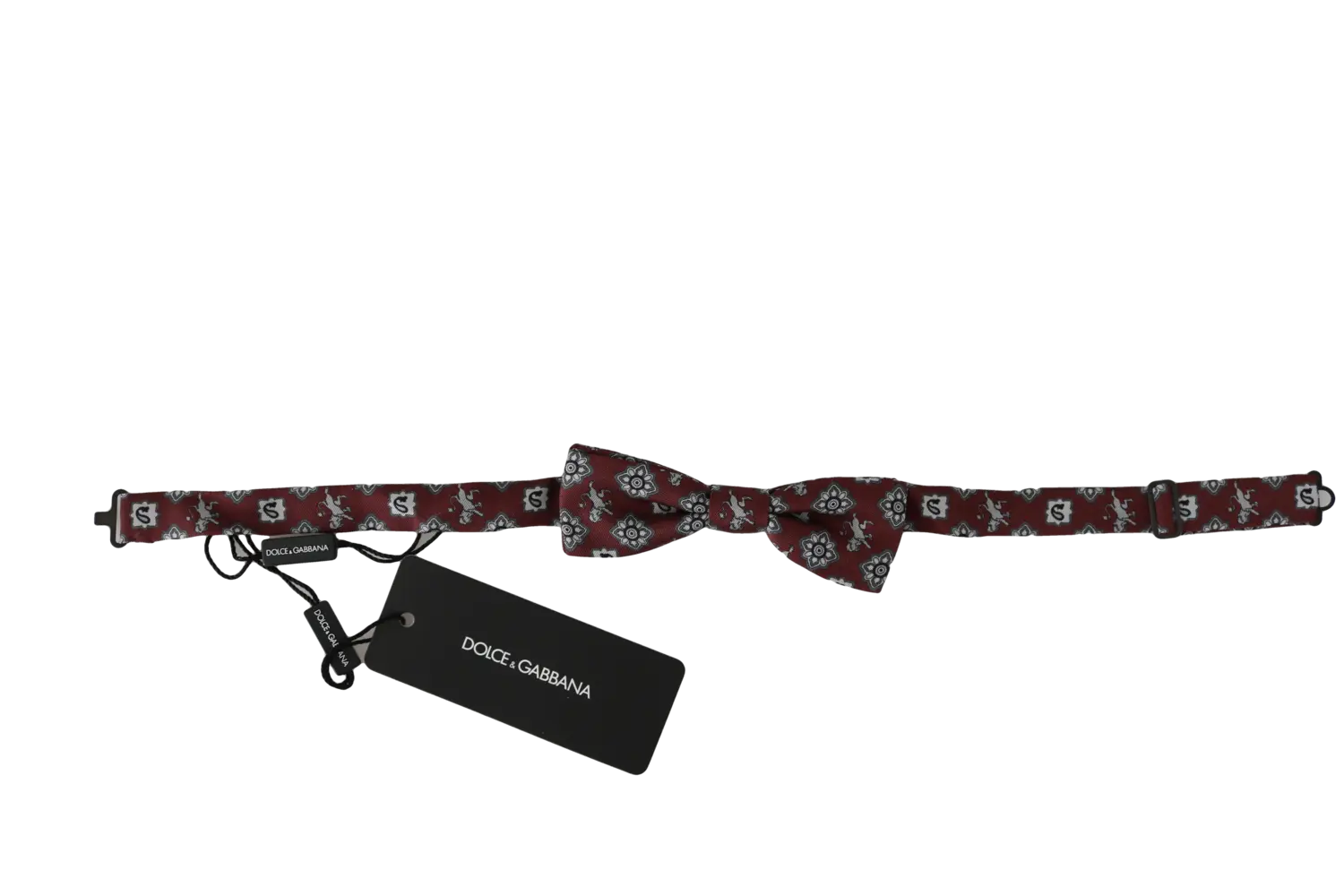 Элегантный шелковый галстук-бабочка цвета бордо Dolce & Gabbana, бордовый
Элегантный шелковый галстук-бабочка цвета бордо Dolce & Gabbana, бордовый