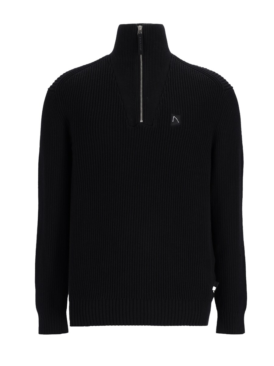 Свитер CHASIN' Oliver Half Zip, черный
Свитер CHASIN' Oliver Half Zip, черный