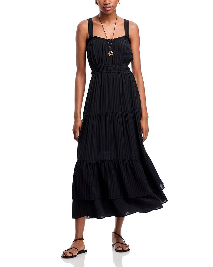 Платье-майка миди цвета хурмы PAIGE, черный
Платье-майка миди цвета хурмы PAIGE, черный