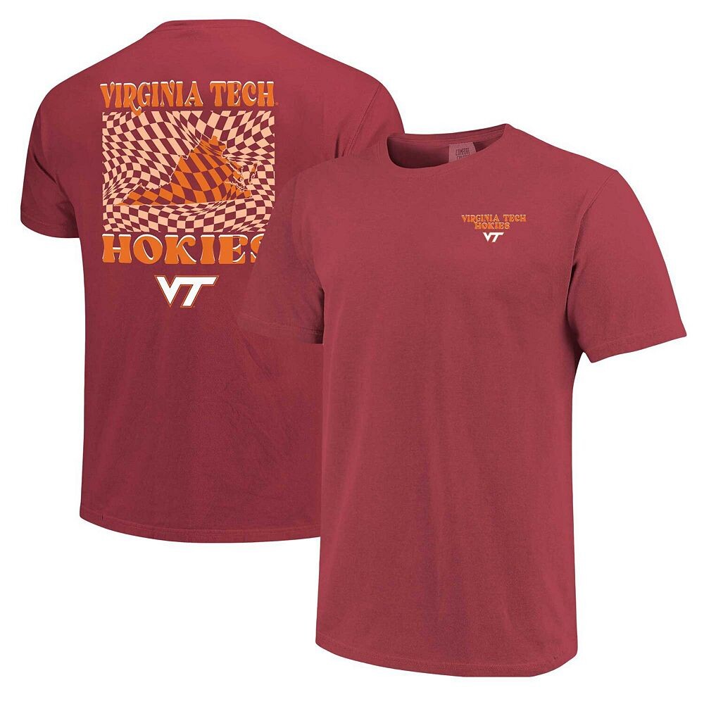 Женская темно-бордовая футболка-талисман Virginia Tech Hokies Comfort Colours в клетку Image One, цвет Vat Red
Женская темно-бордовая футболка-талисман Virginia Tech Hokies Comfort Colours в клетку Image One, цвет Vat Red