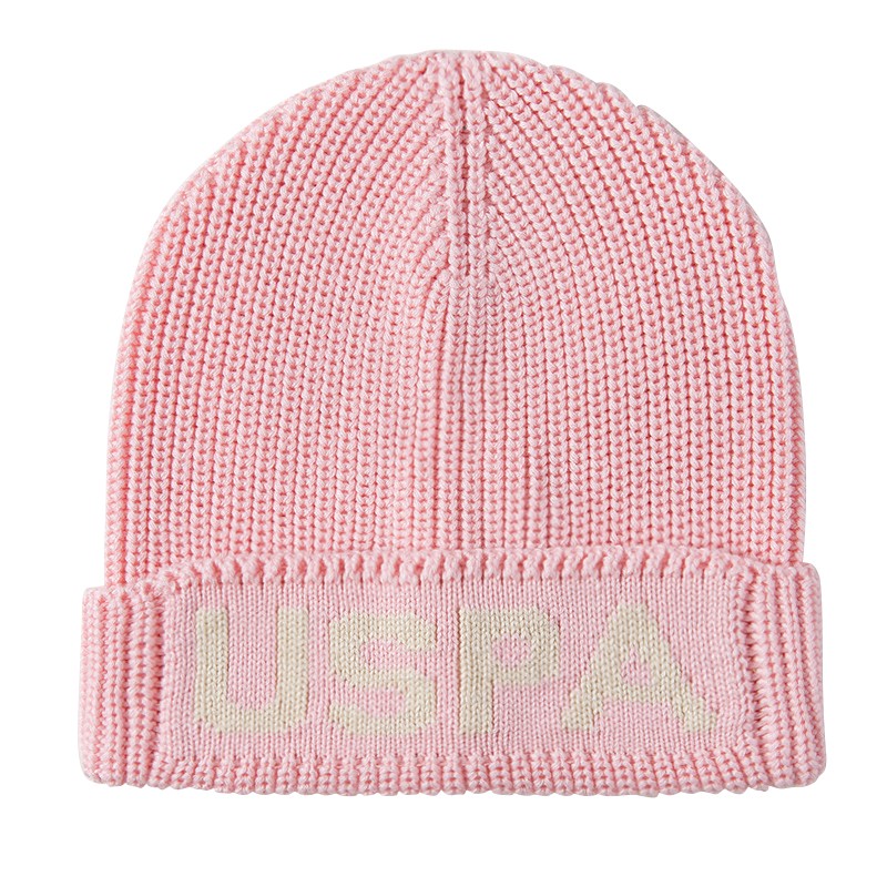 U.S. POLO ASSN. Акриловая вязаная шапка унисекс, Pink 
U.S. POLO ASSN. Акриловая вязаная шапка унисекс, Pink