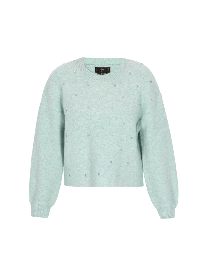 Женский свитер шалфейно-зеленого цвета faina
Женский свитер шалфейно-зеленого цвета faina