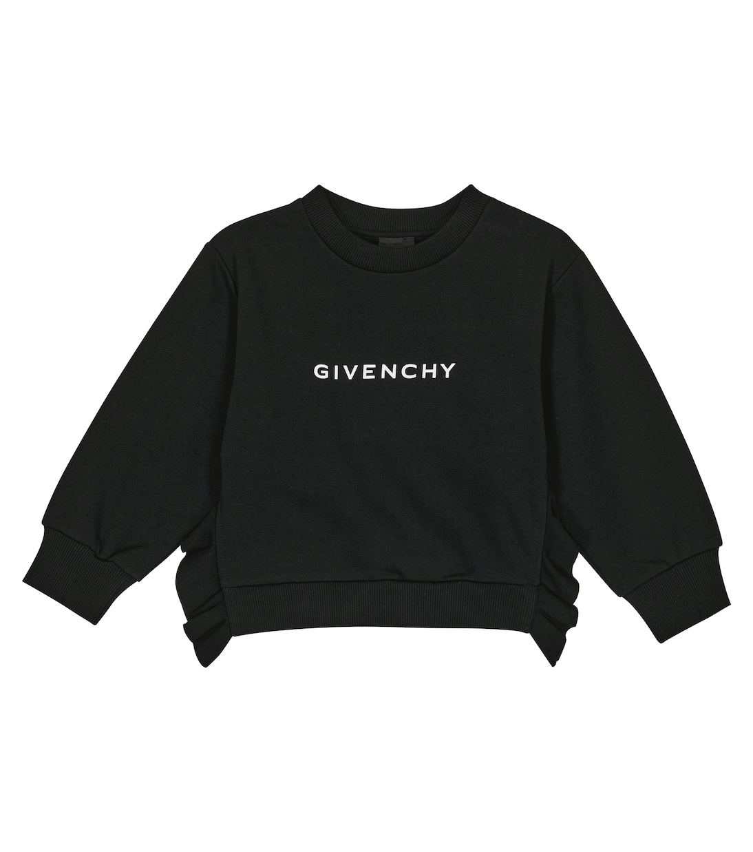 Толстовка с логотипом из хлопковой смеси Givenchy Kids, черный
Толстовка с логотипом из хлопковой смеси Givenchy Kids, черный