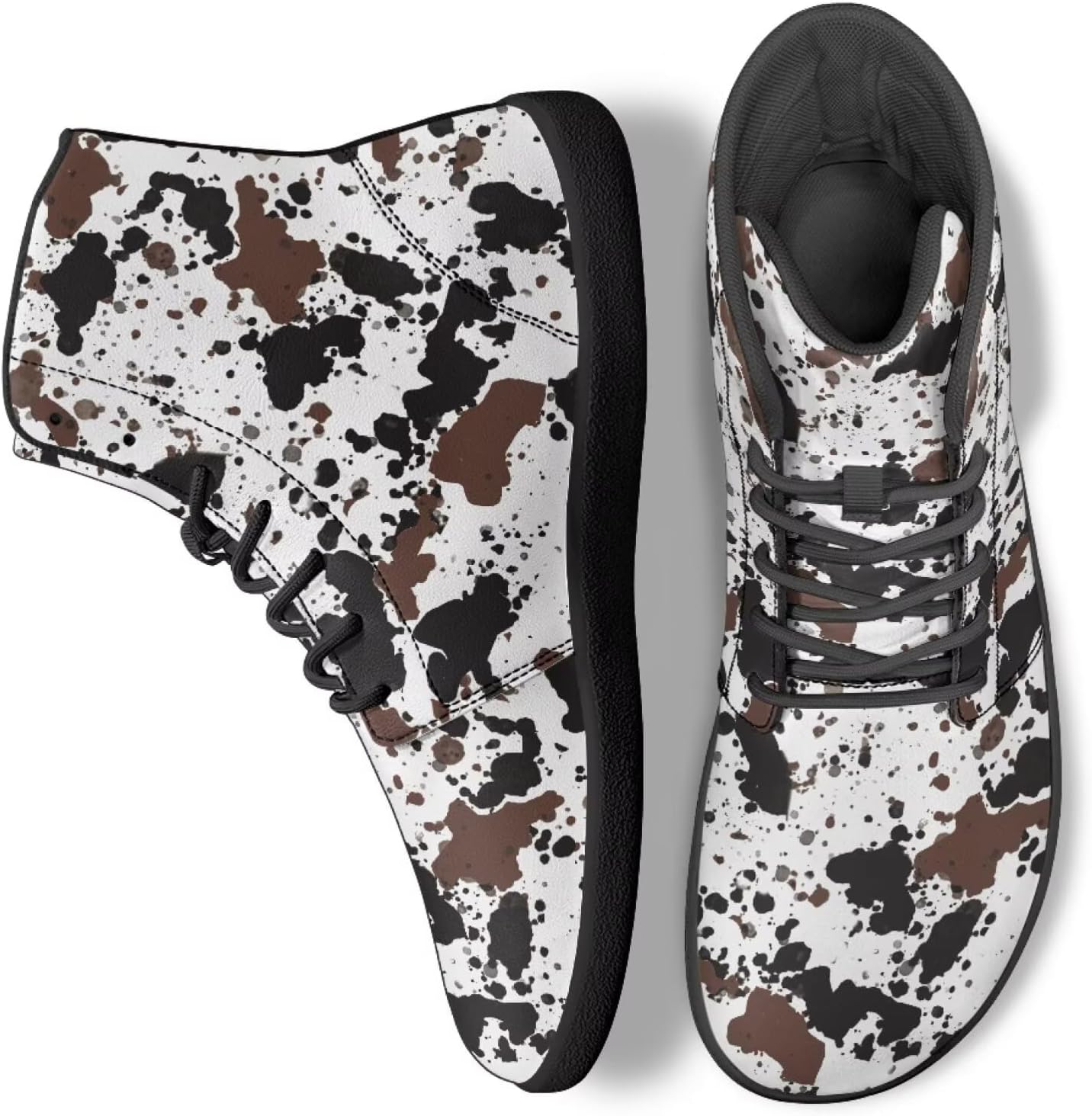 Высокие кроссовки для ходьбы для женщин и мужчин из искусственной кожи Ecaestolph, коричневый
Высокие кроссовки для ходьбы для женщин и мужчин из искусственной кожи Ecaestolph, коричневый