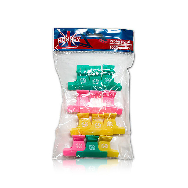 Зажимы парикмахерские Ronney, размер 59 мм, 12 шт
Зажимы парикмахерские Ronney, размер 59 мм, 12 шт