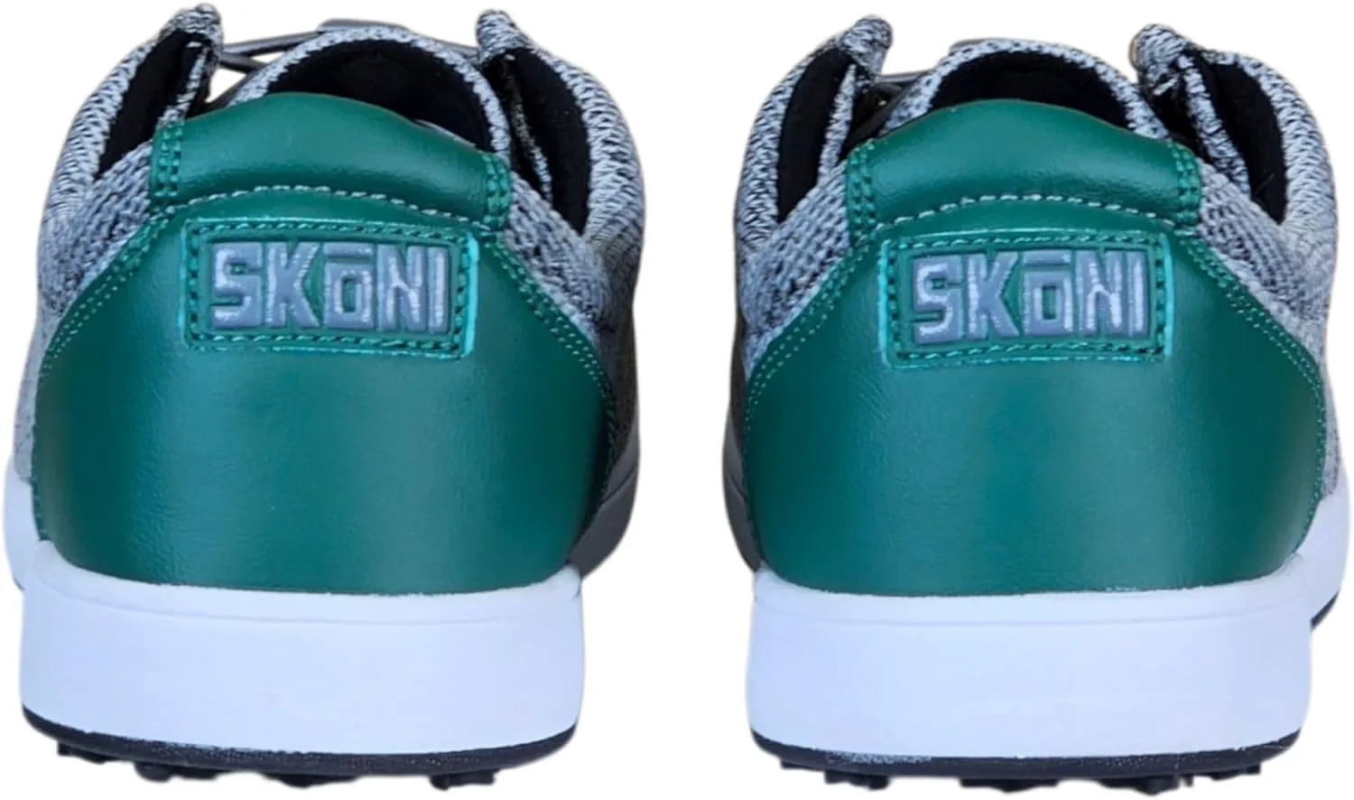 Мужские гольф туфли SKONI без шипов | На липучке | Легкие, темно-серый/зеленый
Мужские гольф туфли SKONI без шипов | На липучке | Легкие, темно-серый/зеленый