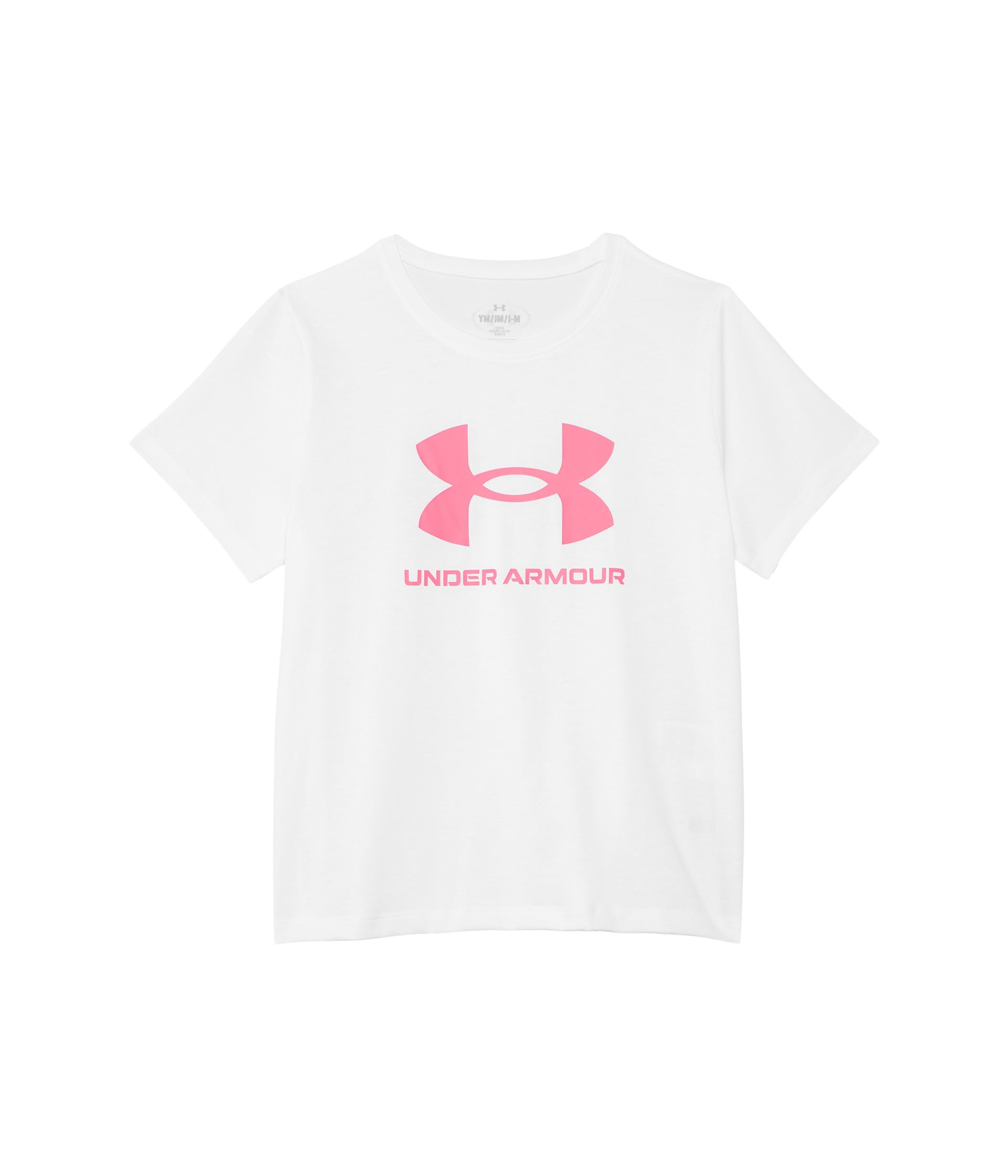Футболка Under Armour Kids Big Logo Short, цвет White/Super Pink/Super Pink
Футболка Under Armour Kids Big Logo Short, цвет White/Super Pink/Super Pink