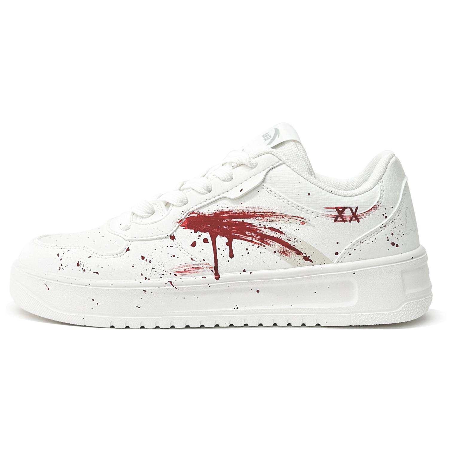 ANTA Кроссовки Life Collection с низким верхом, противоскользящие и износостойкие, мужские, белые, красные
ANTA Кроссовки Life Collection с низким верхом, противоскользящие и износостойкие, мужские, белые, красные