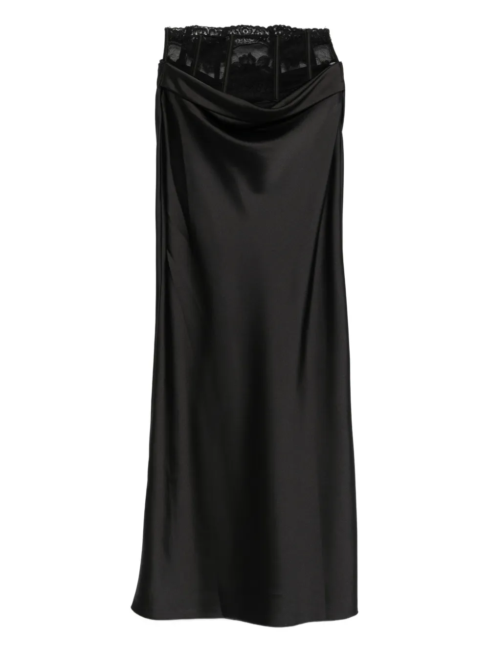 Атласная юбка с кружевом Seen Users, черный
Атласная юбка с кружевом Seen Users, черный