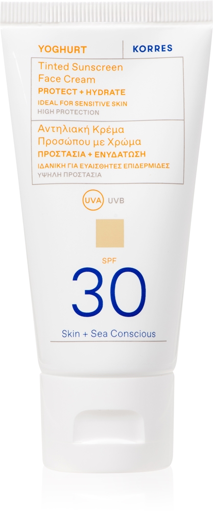 Солнцезащитный крем с йогуртовым оттенком SPF 30 Korres, 50 мл
Солнцезащитный крем с йогуртовым оттенком SPF 30 Korres, 50 мл