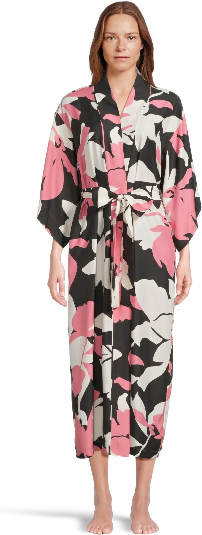 Женский халат ниваси Natori, Pink/Black
Женский халат ниваси Natori, Pink/Black