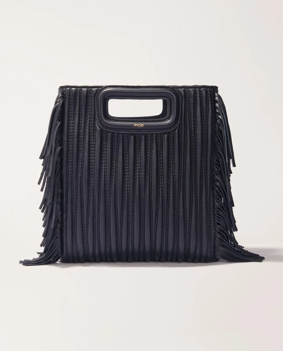 Женская сумка M из стёганой кожи Maje, черный
Женская сумка M из стёганой кожи Maje, черный