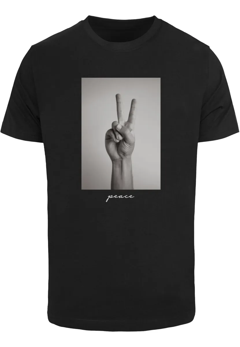Футболка Mister Tee "Мужская футболка Mister Tee со знаком мира" Mistertee, черный
Футболка Mister Tee "Мужская футболка Mister Tee со знаком мира" Mistertee, черный