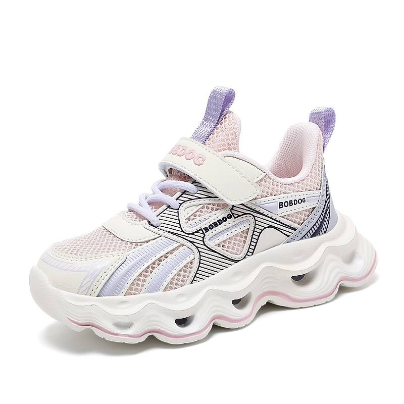 Противоскользящие и износостойкие дышащие низкие кроссовки для детей BOBDOG, серый/розовый
Противоскользящие и износостойкие дышащие низкие кроссовки для детей BOBDOG, серый/розовый