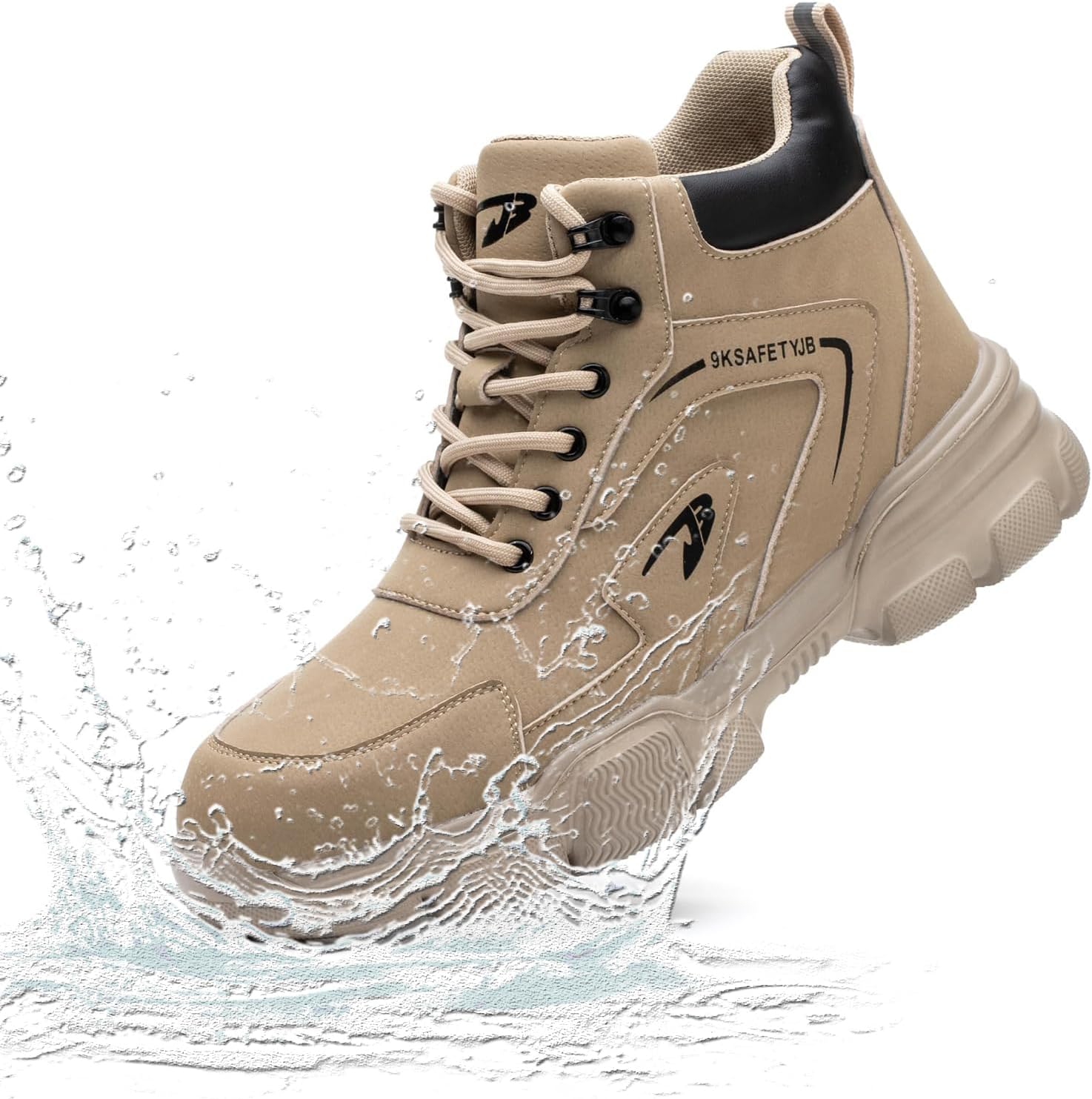 Водонепроницаемые ботинки с стальным носком PJZHJ для мужчин, легкие защитные ботинки, противоскользящие строительные ботинки, хаки
Водонепроницаемые ботинки с стальным носком PJZHJ для мужчин, легкие защитные ботинки, противоскользящие строительные ботинки, хаки