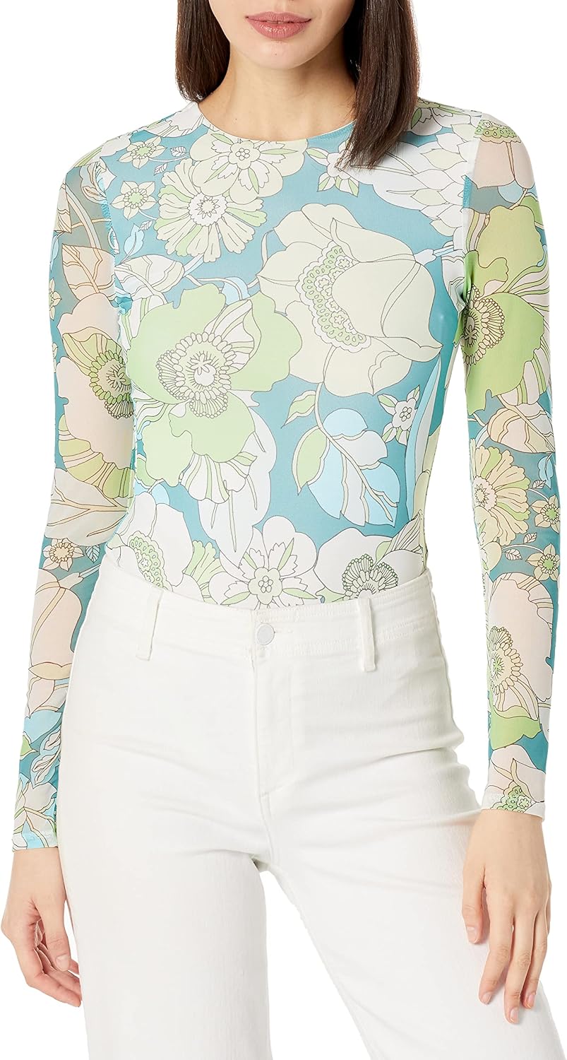 GUESS женский лонгслив Merielle с принтом, Insta Flora Print
GUESS женский лонгслив Merielle с принтом, Insta Flora Print