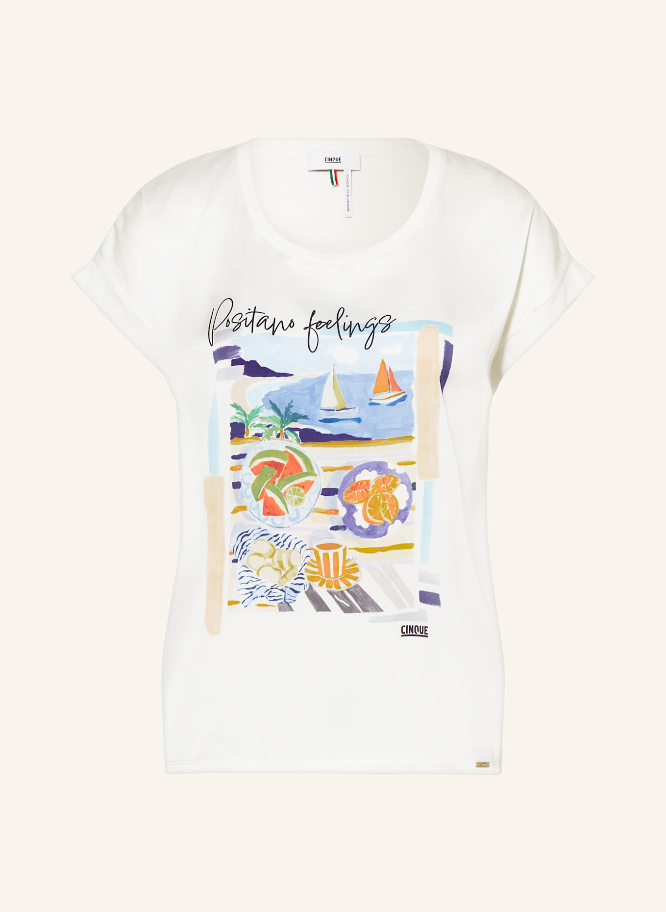 Футболка ciposano из смеси материалов Cinque, белый
Футболка ciposano из смеси материалов Cinque, белый