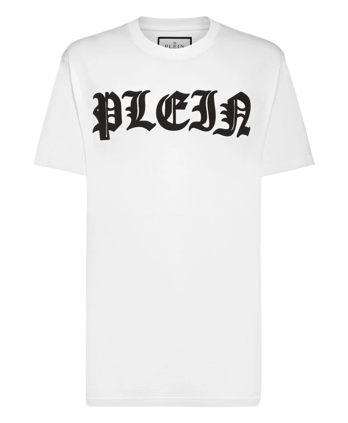 Футболка с круглым вырезом, готический стиль, пленэр Philipp Plein, белый
Футболка с круглым вырезом, готический стиль, пленэр Philipp Plein, белый