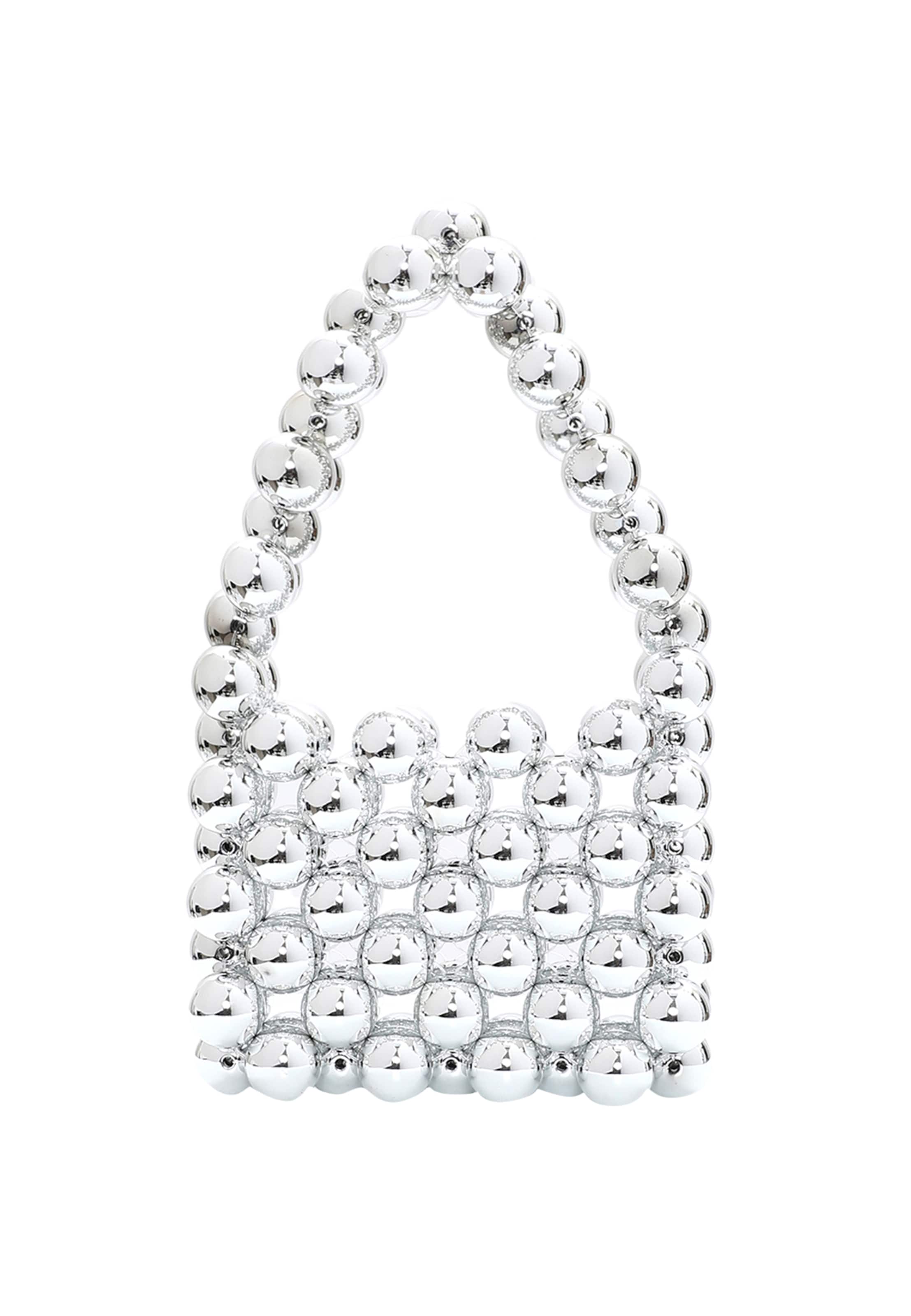 Koosh Сумка в серебристом цвете
Koosh Сумка в серебристом цвете