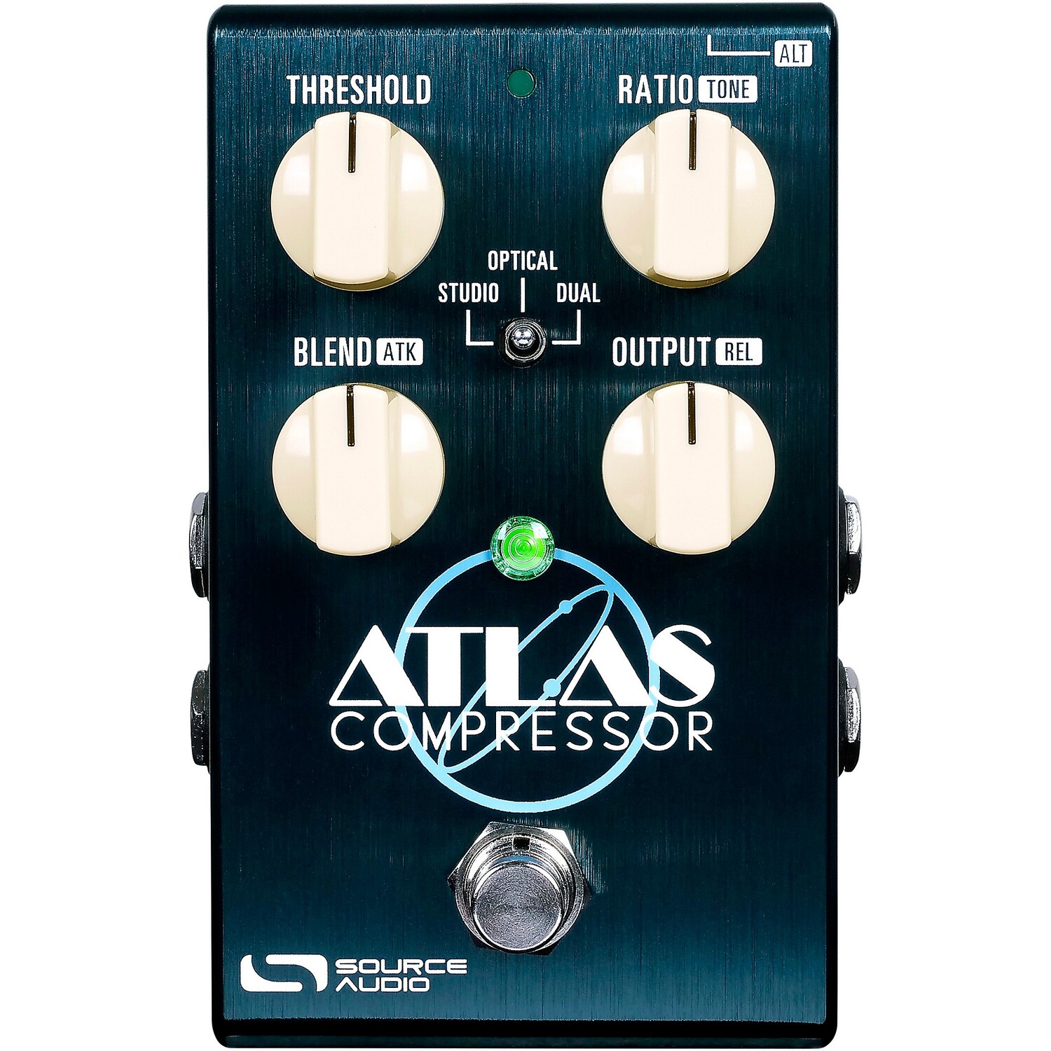 Компрессор Source Audio One Series Atlas Компрессор Педаль эффектов Sea Foam Green 
Компрессор Source Audio One Series Atlas Компрессор Педаль эффектов Sea Foam Green