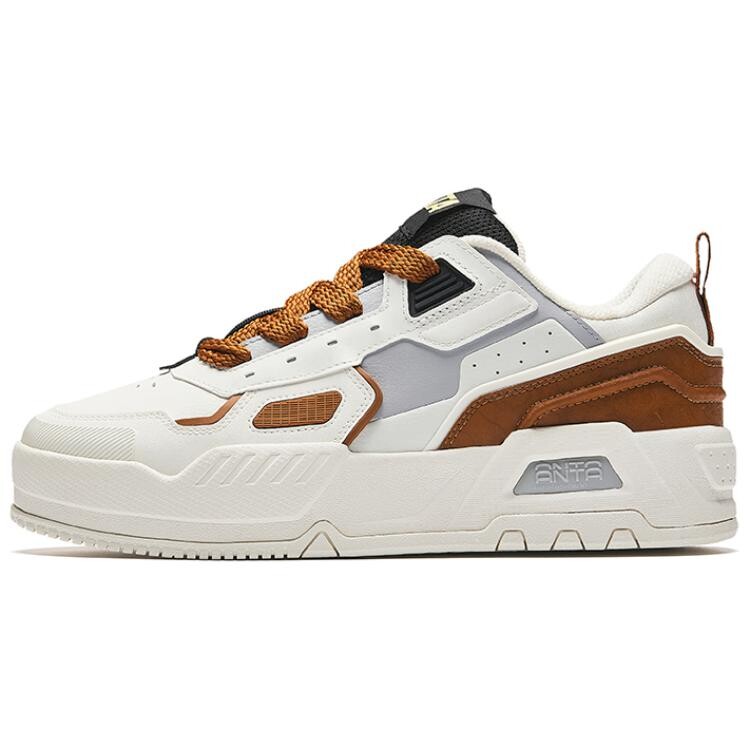 Кроссовки ANTA Skateboarding Shoes Men Low-top Ivory White / Rock Climbing Brown / Mudstone Grey, слоновая кость/серый
Кроссовки ANTA Skateboarding Shoes Men Low-top Ivory White / Rock Climbing Brown / Mudstone Grey, слоновая кость/серый