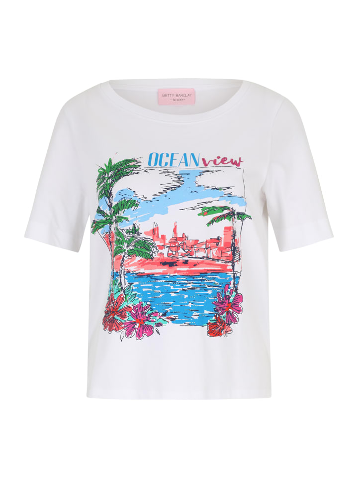 Базовая рубашка с принтом в цвете Patch White/Varicolored Betty Barclay
Базовая рубашка с принтом в цвете Patch White/Varicolored Betty Barclay