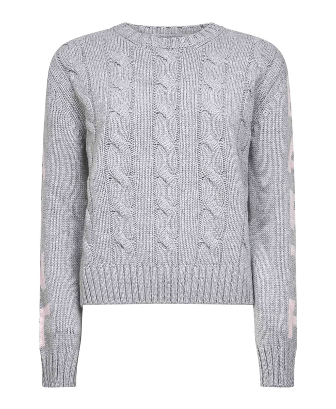 Серый шерстяной свитер с косами Mc2 Saint Barth, серый
Серый шерстяной свитер с косами Mc2 Saint Barth, серый