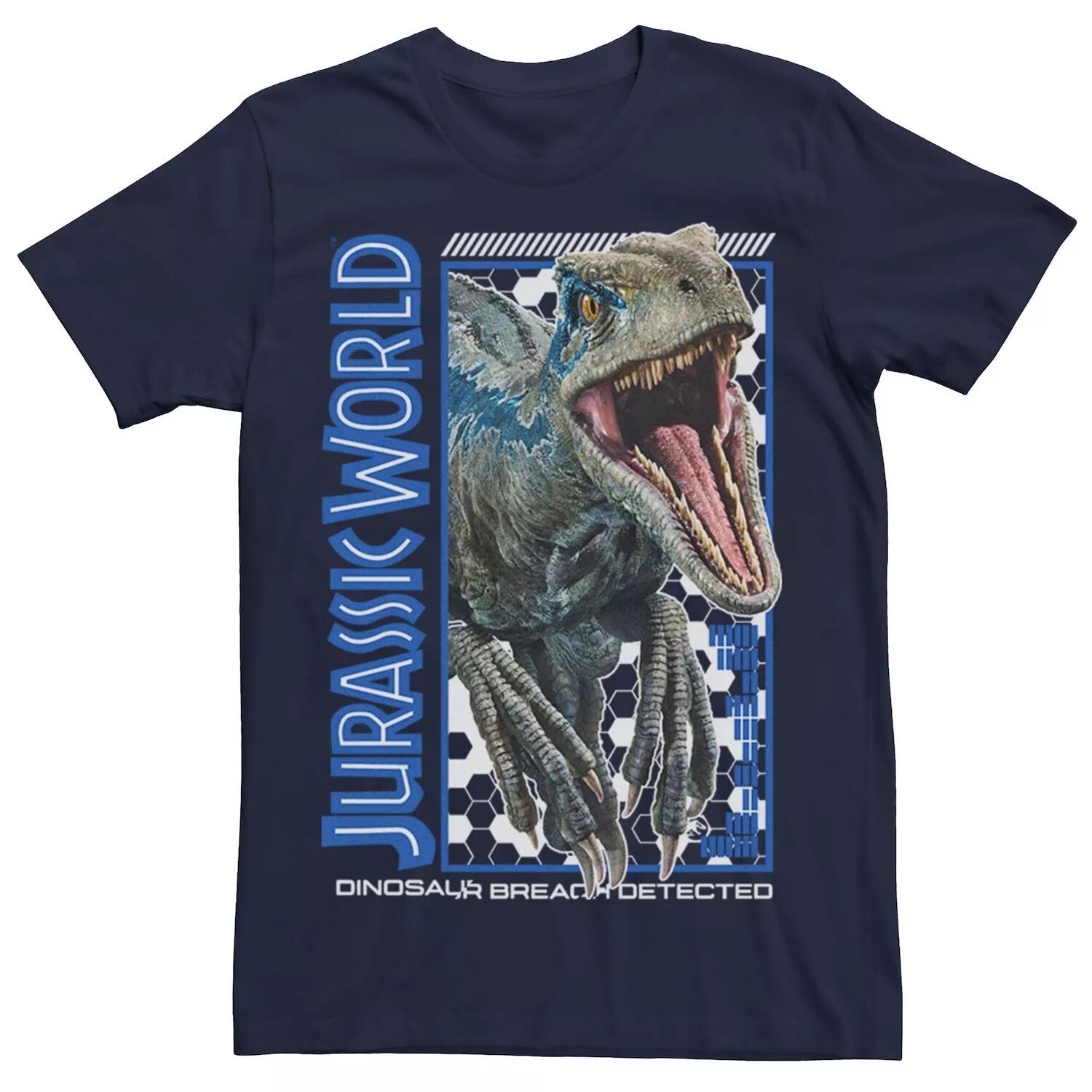 Мужская синяя футболка Jurassic World Dino Breach, Синяя Licensed Character, синий
Мужская синяя футболка Jurassic World Dino Breach, Синяя Licensed Character, синий