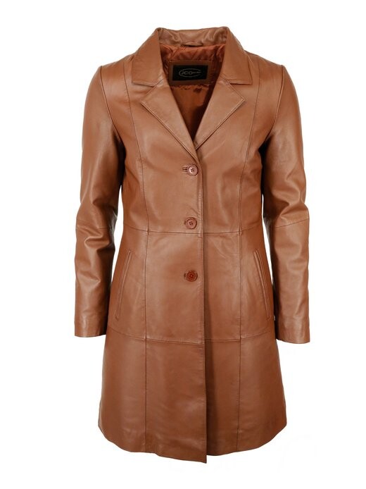 Кожаное пальто Jcc, коричневый
Кожаное пальто Jcc, коричневый