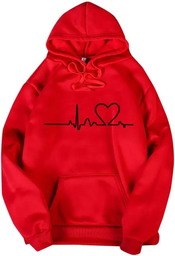 Толстовка с капюшоном Valentine Day Couple Matching с принтом Heartbeat Signal XBKPLO
Толстовка с капюшоном Valentine Day Couple Matching с принтом Heartbeat Signal XBKPLO