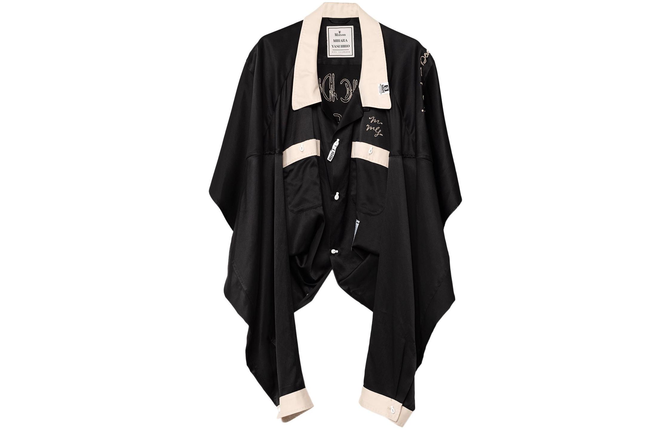 Maison Mihara Yasuhiro Рубашка SS24 женская черная
Maison Mihara Yasuhiro Рубашка SS24 женская черная