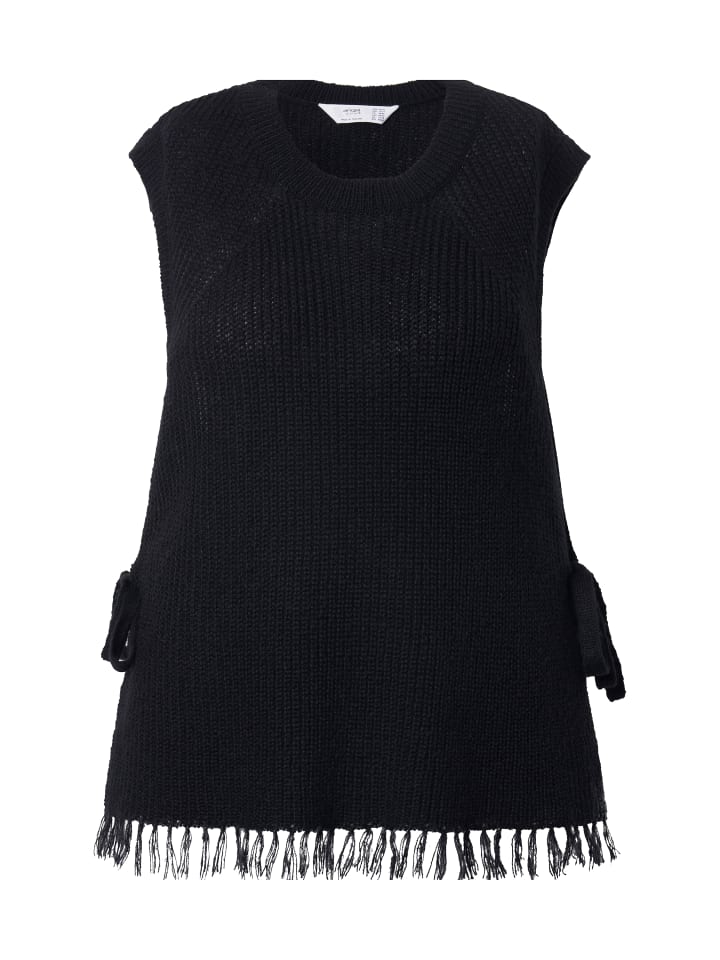 Черный жилет-свитер Angel of Style
Черный жилет-свитер Angel of Style