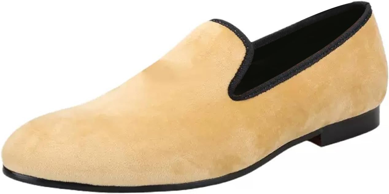 Мужские лоферы Santimon, свадебные бархатные мокасины без застежки, модные пенни-лоферы, смокинг, повседневная и деловая роскошная обувь для вечеринок, диско и мальчиков, Bisque
Мужские лоферы Santimon, свадебные бархатные мокасины без застежки, модные пенни-лоферы, смокинг, повседневная и деловая роскошная обувь для вечеринок, диско и мальчиков, Bisque