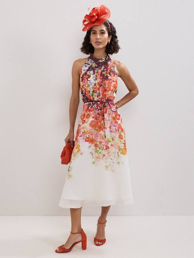 Платье миди Bethany с омбре и цветочным принтом из TENCEL Lyocell Phase Eight
Платье миди Bethany с омбре и цветочным принтом из TENCEL Lyocell Phase Eight