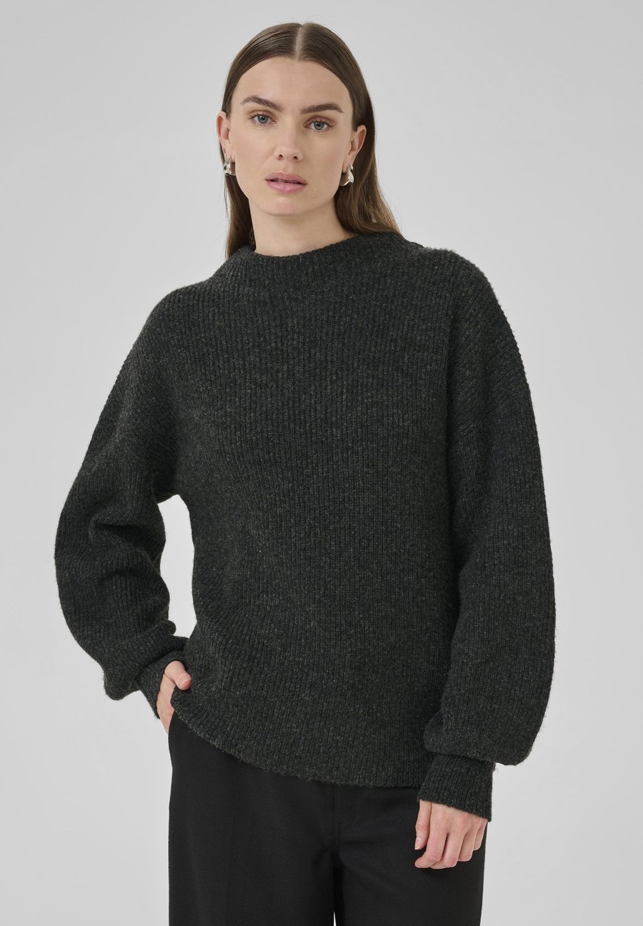 Джемпер My Essential Wardrobe Jumper, Dark Grey Melange/Dark Grey
Джемпер My Essential Wardrobe Jumper, Dark Grey Melange/Dark Grey