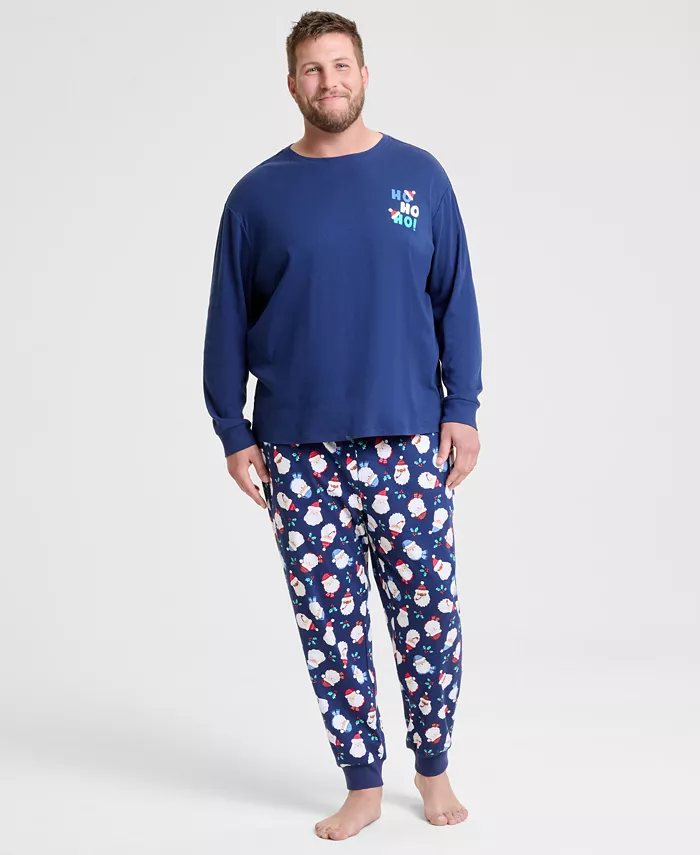 Мужской комплект пижамы Big & Tall Santas из хлопка Holiday Lane, синий
Мужской комплект пижамы Big & Tall Santas из хлопка Holiday Lane, синий